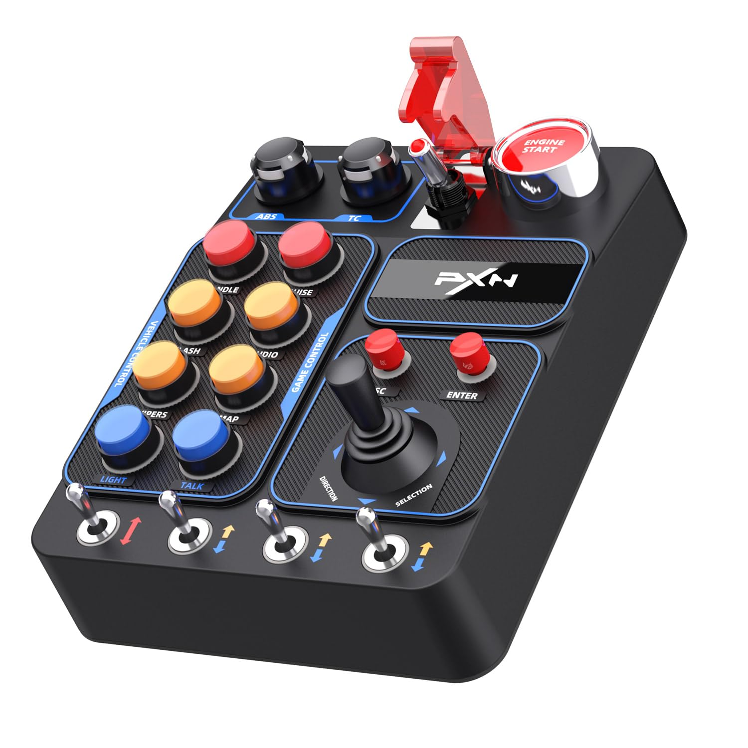 PXN CB1 Racing Button Box for American Truck Simulator PXN CB1 Racing Button Box for American Truck Simulator